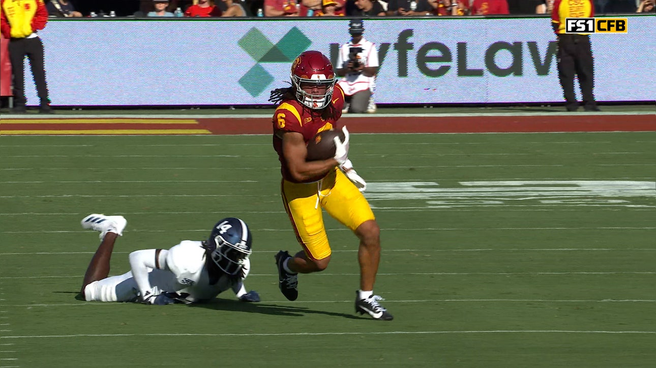 USC's Makai Lemon scores 62-yard receiving TD to extend lead vs. Georgia Southern