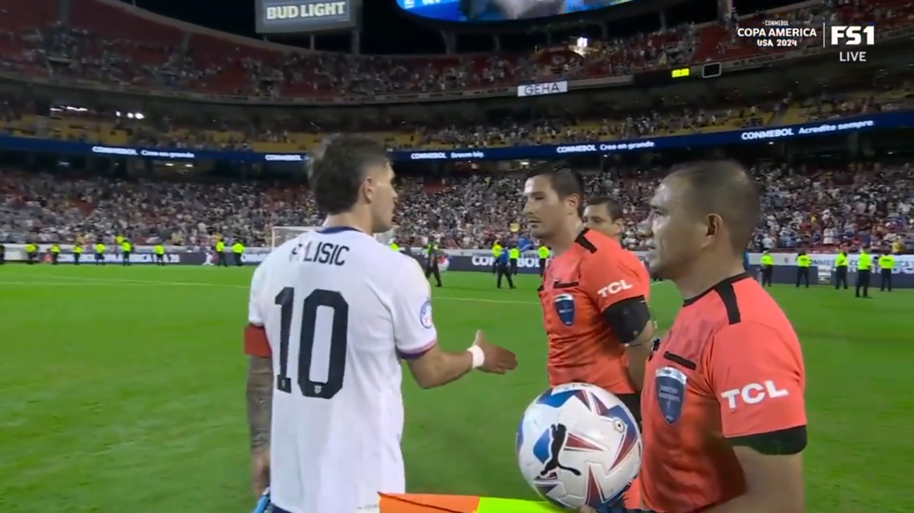 USMNT's Christian Pulisic DENIED handshake from referee following loss vs. Uruguay | Copa Tonight