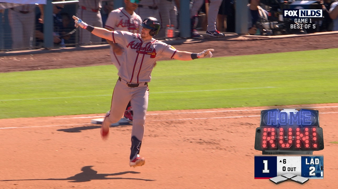 Sean Murphy hits solo home run, shrinking Braves' deficit against Dodgers