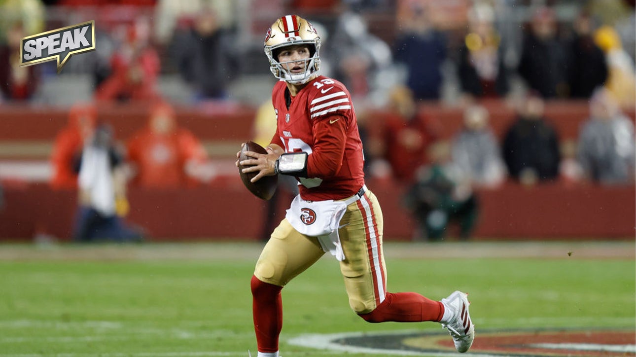 Is Brock Purdy the 49ers biggest concern heading into NFC Championship Game vs. Lions? | Speak