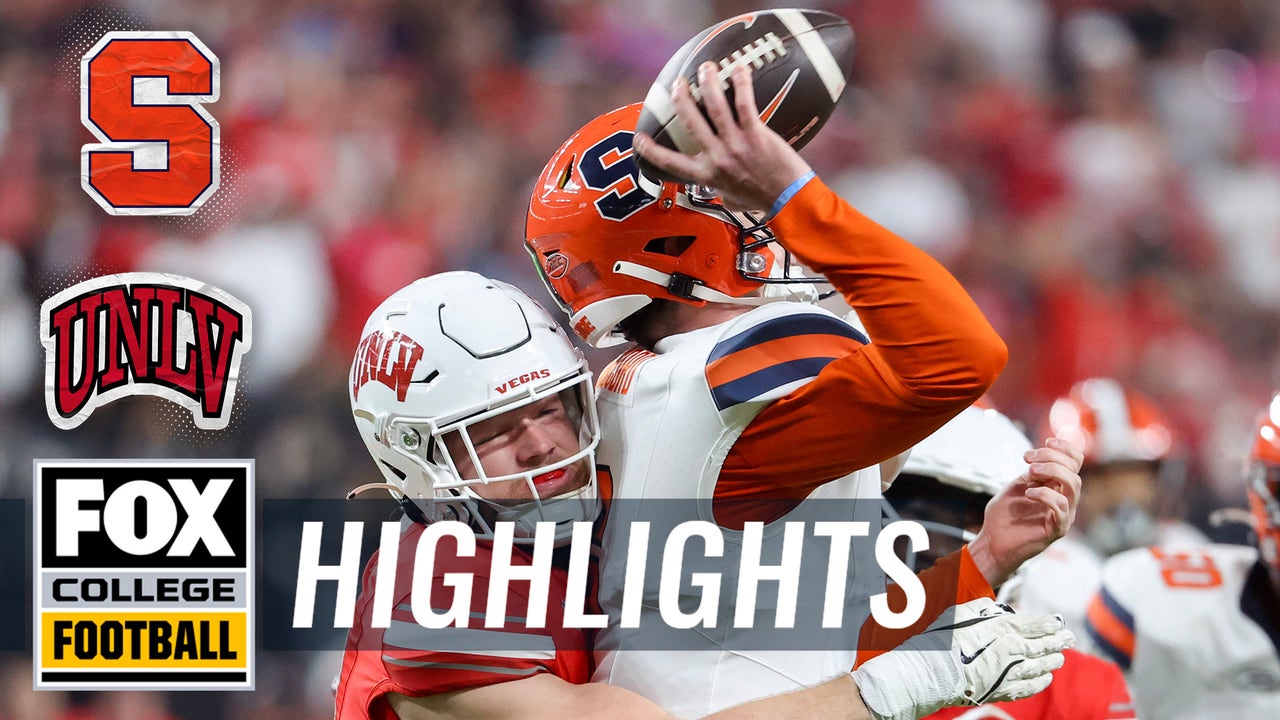 Syracuse Orange vs. No. 25 UNLV Rebels Highlights | FOX College Football