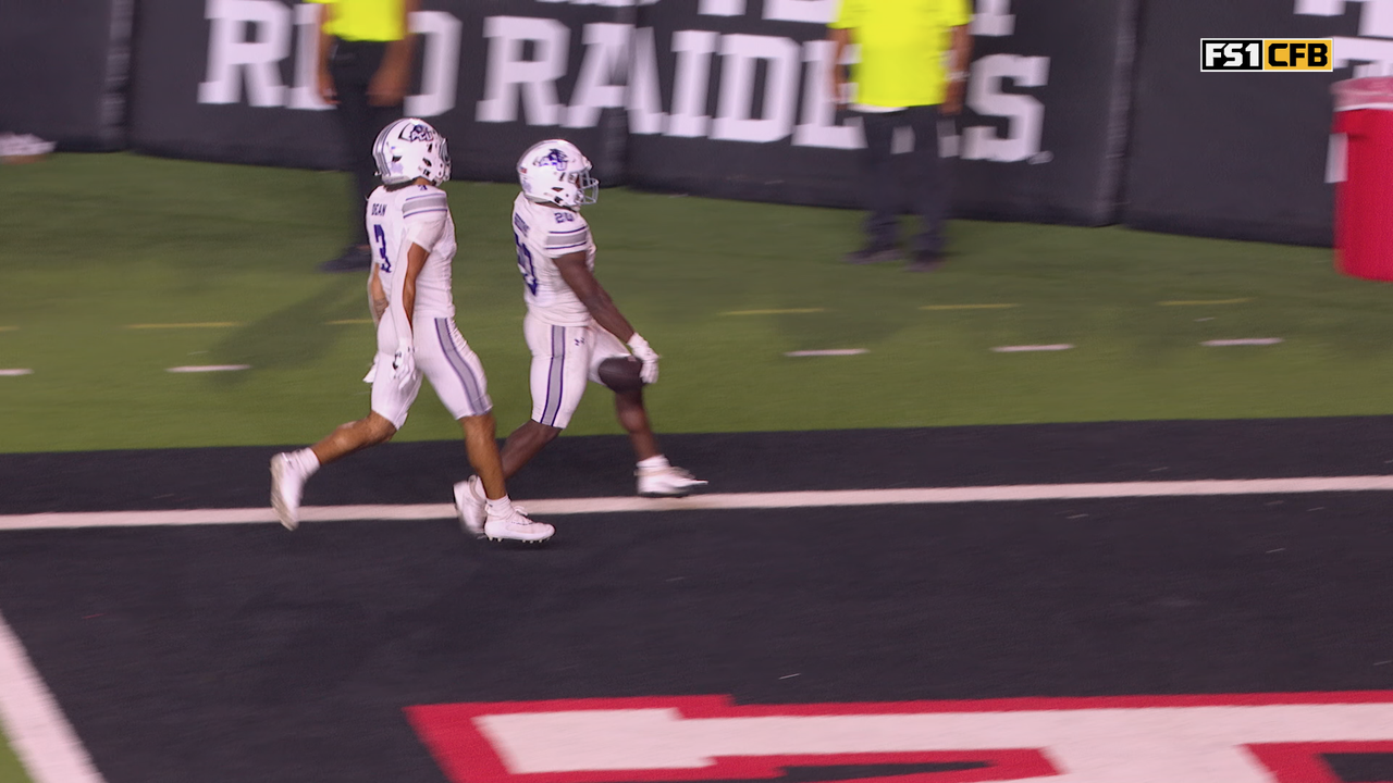 Abilene Christian's Alex Broome makes 98-yard kickoff return for touchdown against Texas Tech