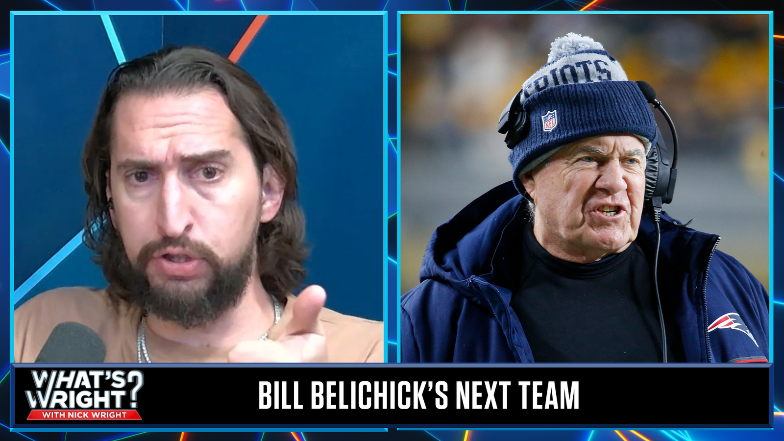 Nick Wright picks best landing spot for Patriots HC Bill Belichick 
