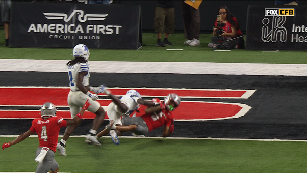 UNLV's Jackson Arnold throws 22-yard TD to Kayden McGee vs Memphis