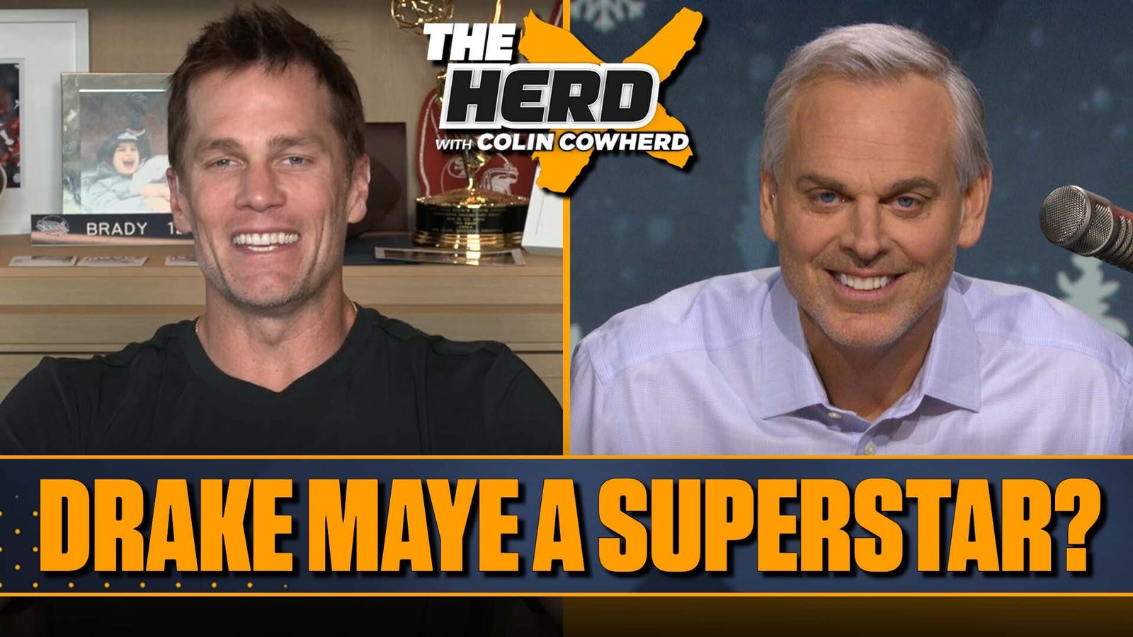 Tom Brady on Lions vs. Rams, Caleb Williams, Drake Maye a superstar? 😎 | FULL INTERVIEW | The Herd