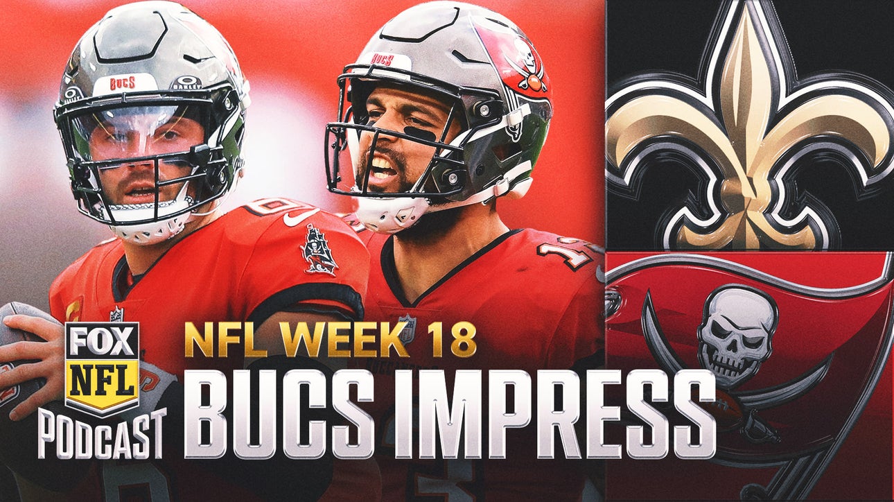 Baker Mayfield, Tampa Bay Buccaneers CLINCH playoff spot after tight win vs. Saints | NFL on FOX Pod