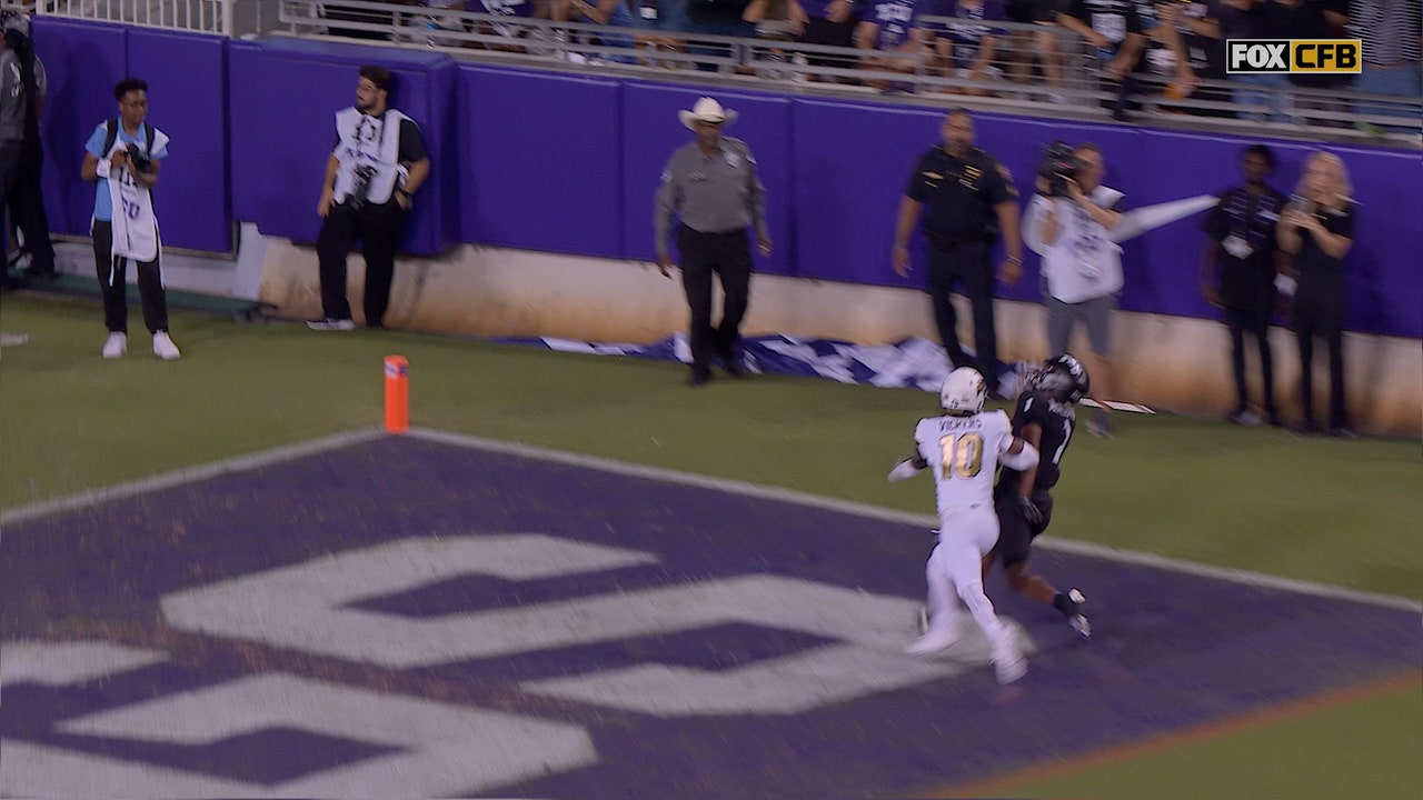TCU’s Josh Hoover throws 23-yard TD to Eric McAllister to tie score against Colorado