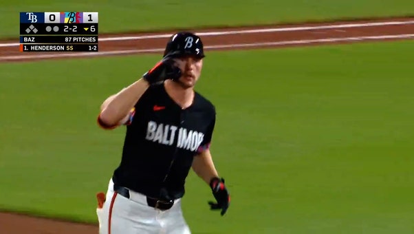 Gunnar Henderson smashes a solo home run, extending Orioles' lead over Rays