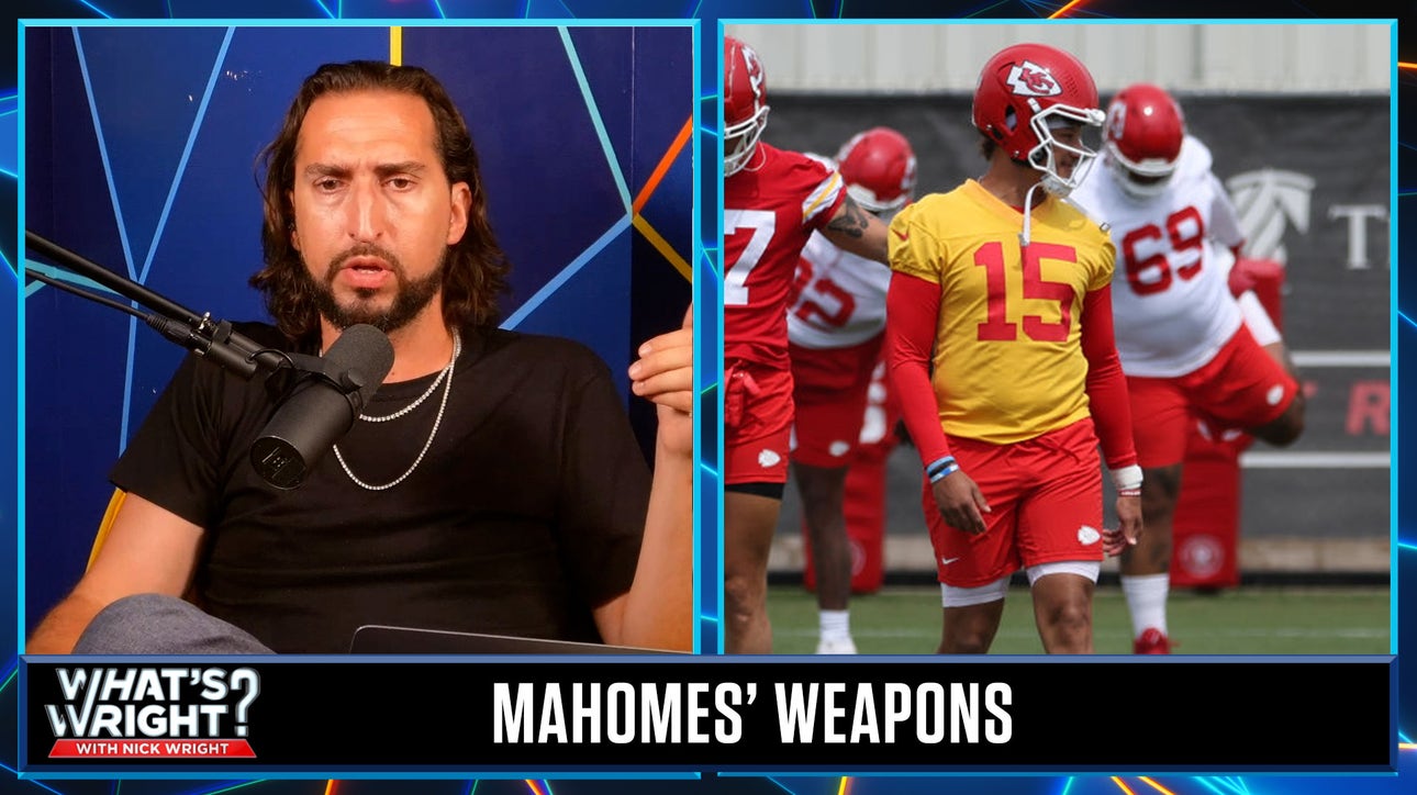 How Patrick Mahomes' new WR weapons will play a big role for three-peat quest | What's Wright?