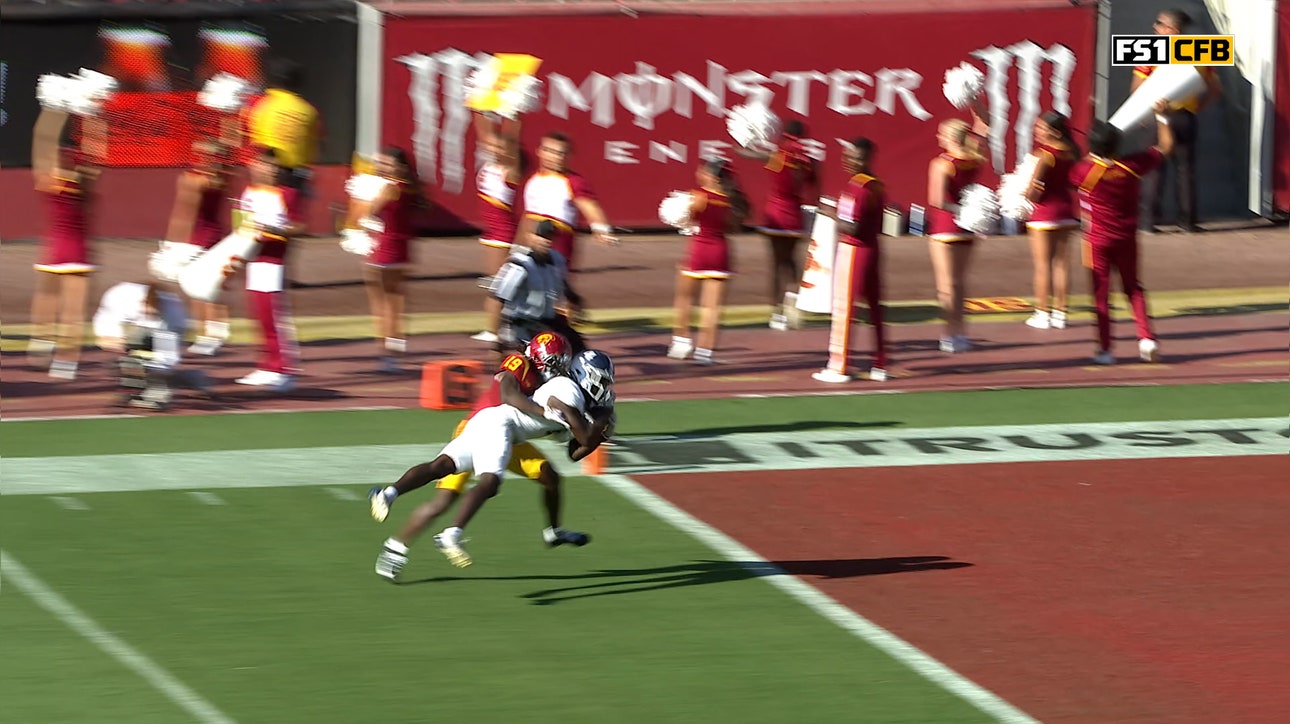 Georgia Southern's Camden Brown catches 32-yard TD to take lead vs. USC