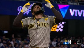 Padres' Fernando Tatis hits a solo home run to even the score at 3-3 against Dodgers