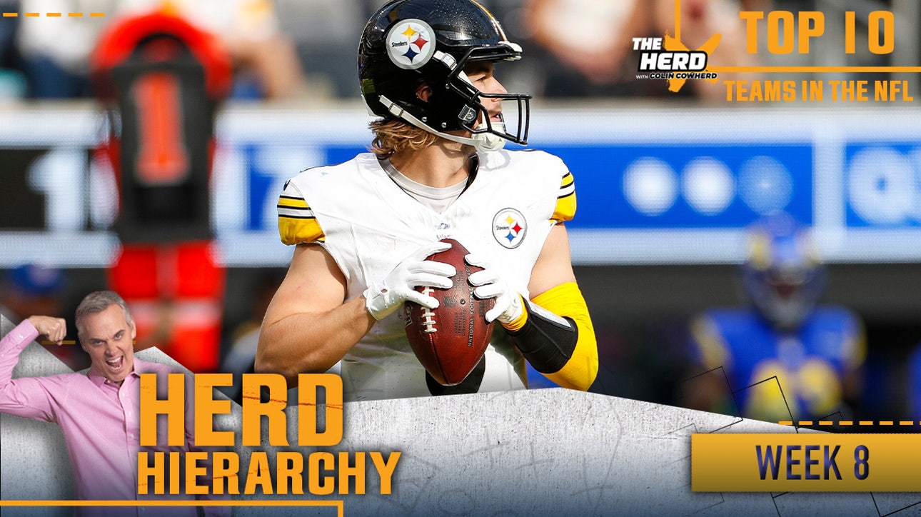 Herd Hierarchy: Steelers return, Ravens keep climbing in Colin's Top 10 of Week 8 | The Herd