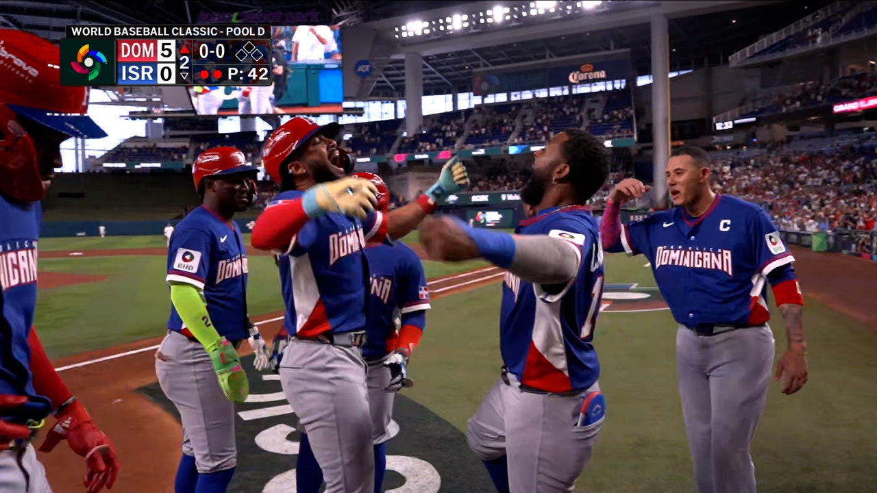Fernando Tatís Jr. rips GRAND SLAM, extending Dominican Republic's lead over Israel 