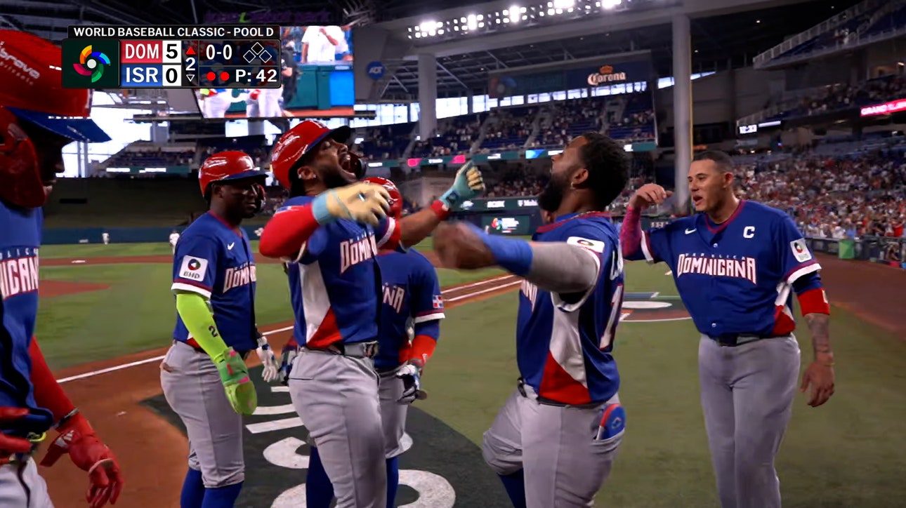 Fernando Tatís Jr. rips GRAND SLAM, extending Dominican Republic's lead over Israel 