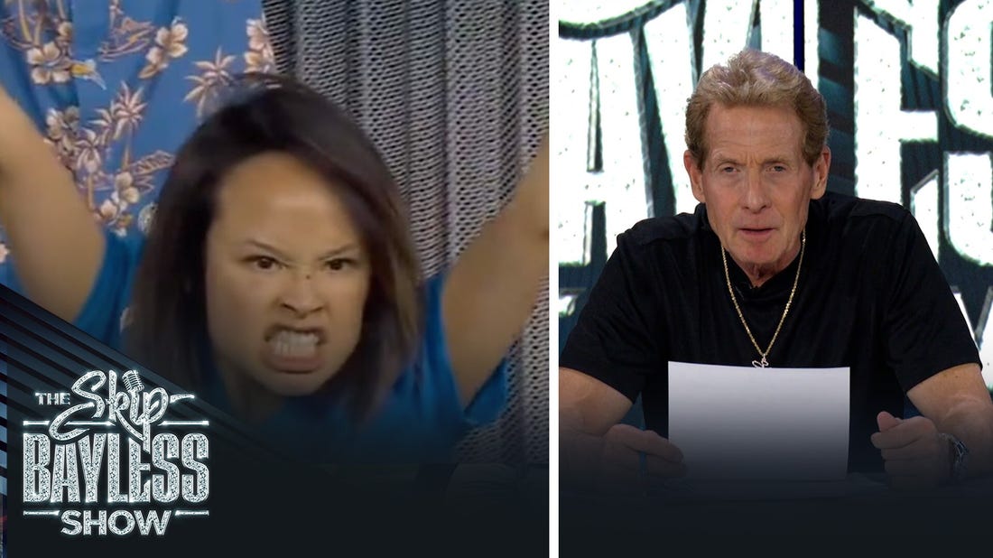 Skip reacts to the Chargers superfan shown on the broadcast | The Skip Bayless Show