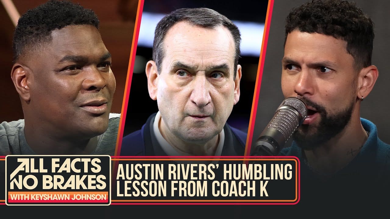 Austin River's biggest lesson learned under Coach K | All Facts No Brakes