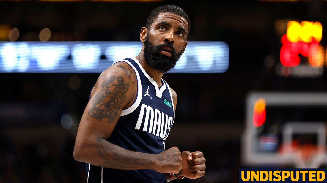 Kyrie Irving sinks dramatic left-handed buzzer-beater as Mavs defeat Nuggets | Undisputed