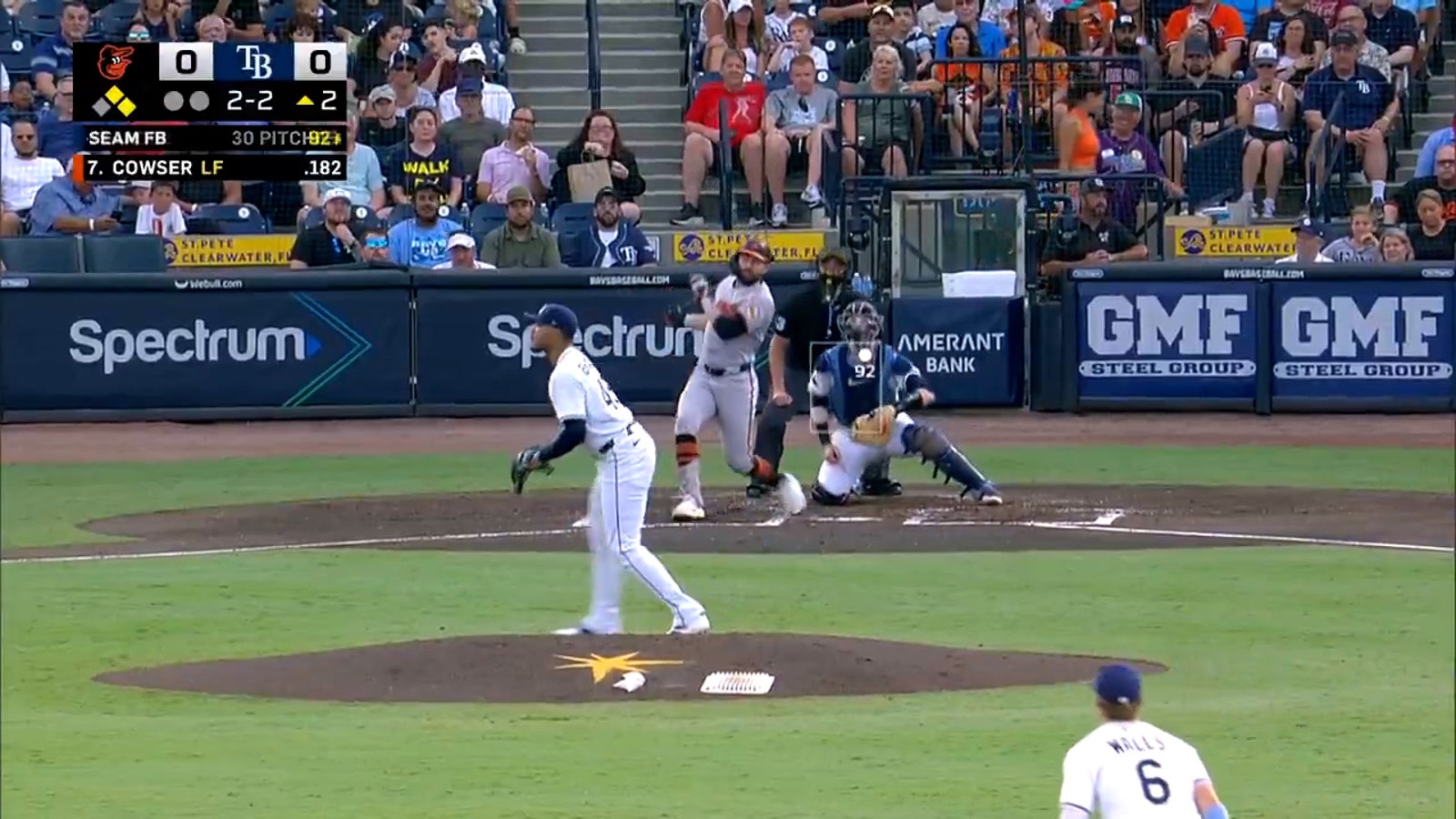 Orioles' Colton Cowser clobbers a home run, grabbing an early lead against Rays