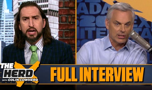Nick Wright on Spain’s shocking draw with Cape Verde, Brunson the best Knick? | FULL INTERVIEW | The Herd