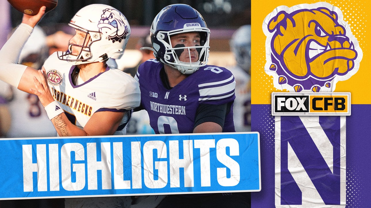 Western Illinois Leathernecks vs. Northwestern Wildcats Highlights | FOX College Football
