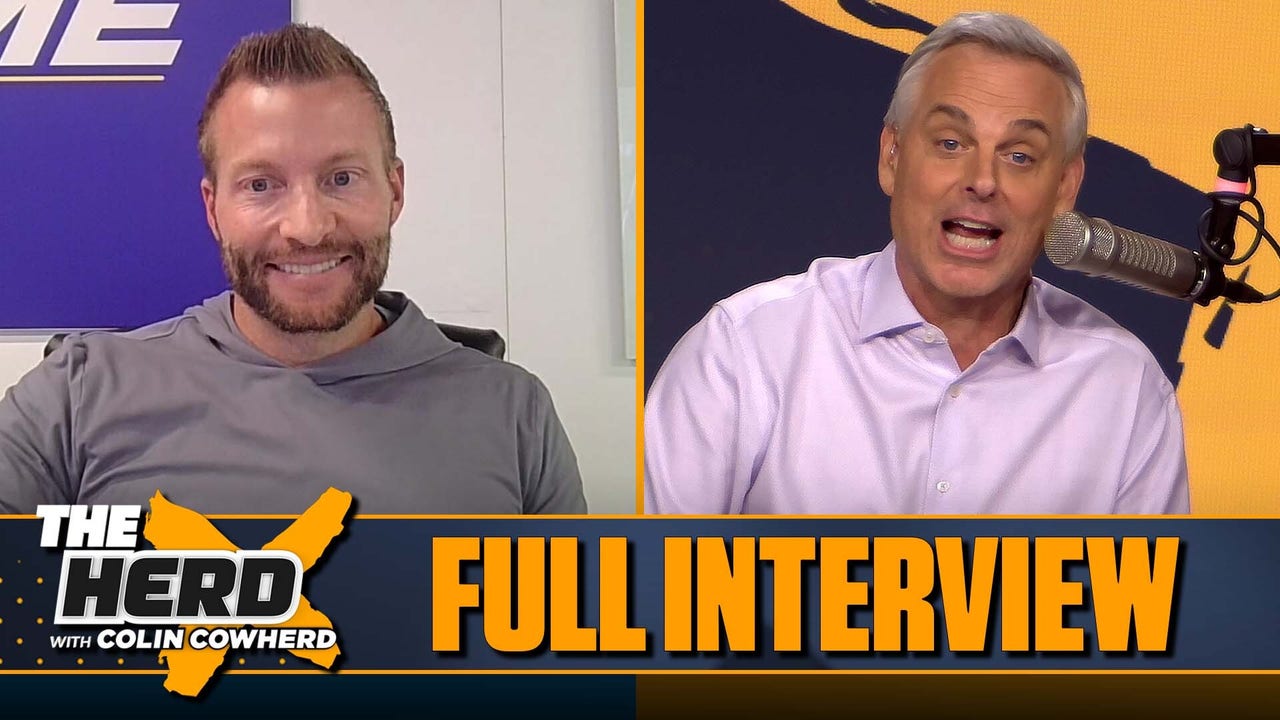 Sean McVay on drafting Ty Simpson, MVP Stafford, 10th season as Rams HC | FULL INTERVIEW | The Herd
