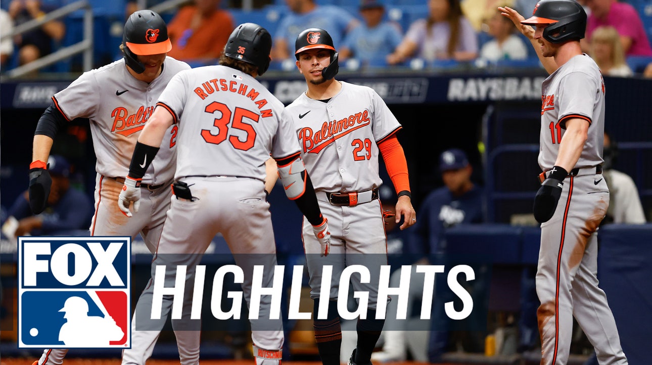 Orioles vs. Rays Highlights | MLB on FOX