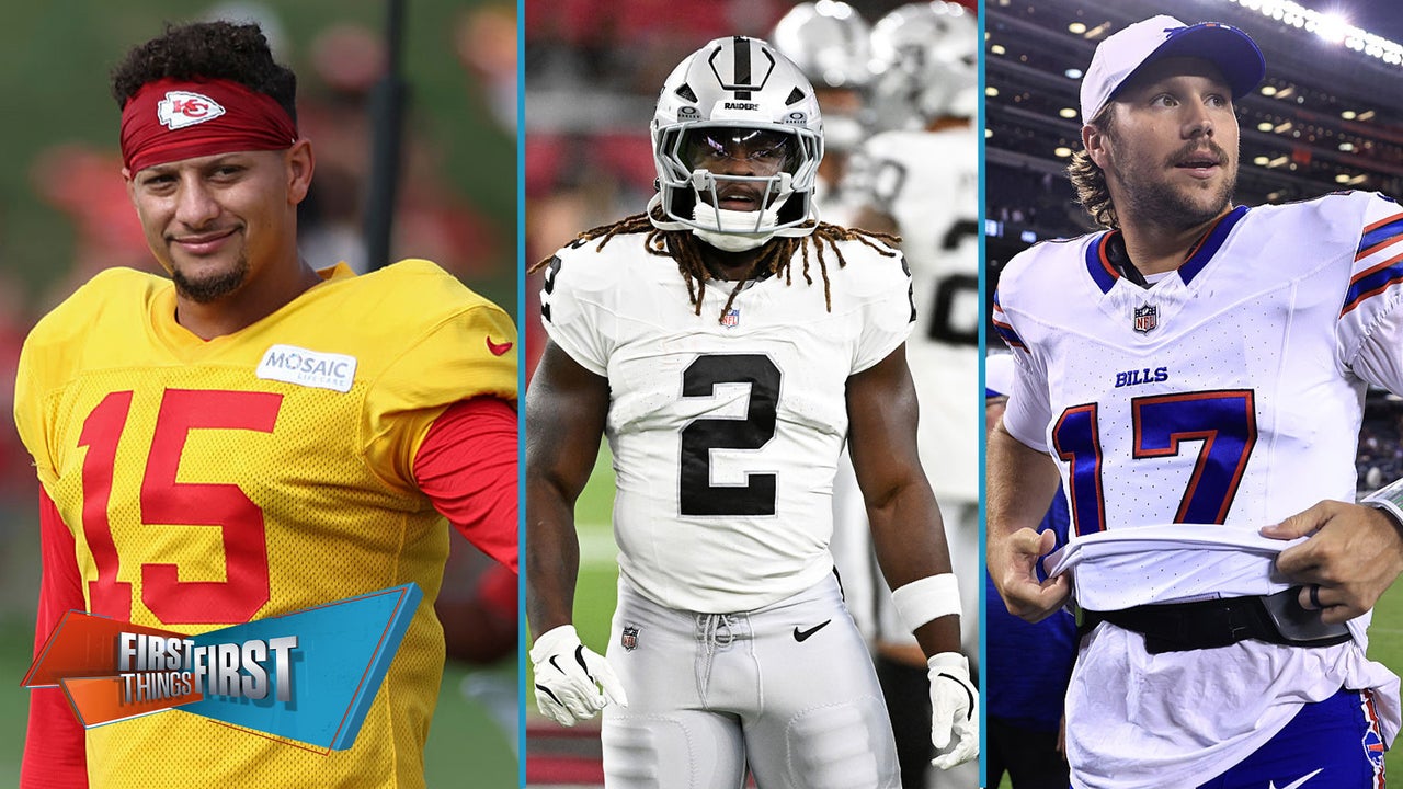 Nick's Picks: Chiefs an 'easy bet,' Raiders upset Patriots, Bills beat Ravens in Week 1 | First Things First