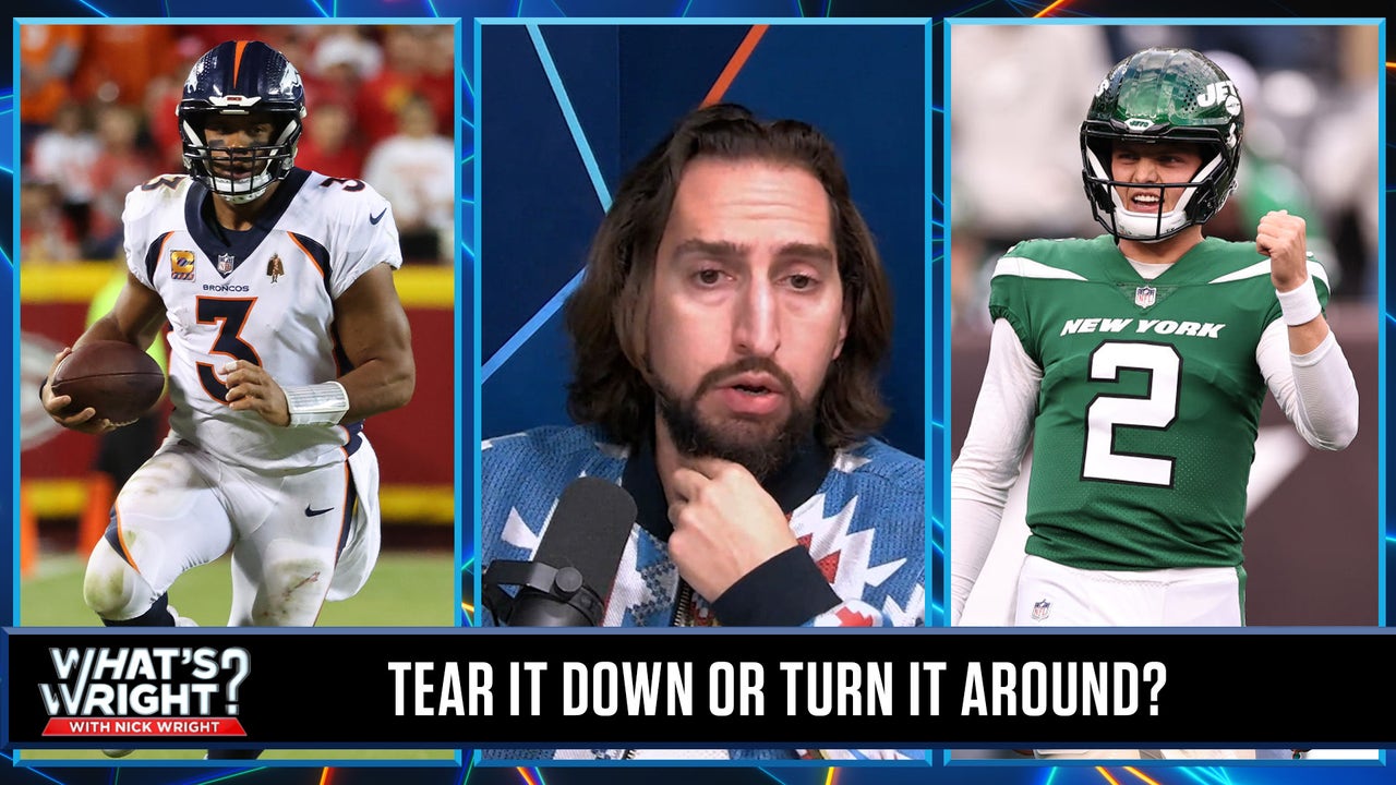 Broncos will cut Russell Wilson and rebuild, can Jets, Zach Wilson turn it around? | What's Wright?