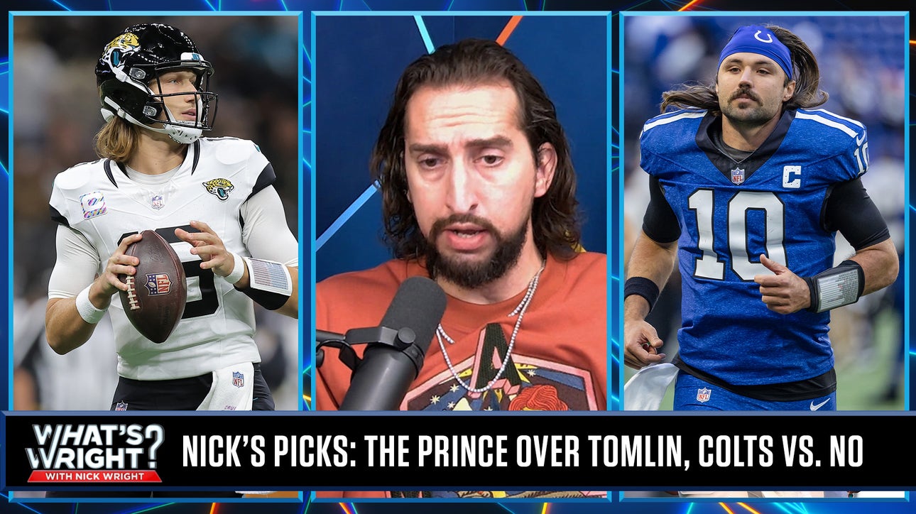 Nick's Picks: Take Jags vs. ATS legend Mike Tomlin, Colts beat Saints in Week 8 l What's Wright?