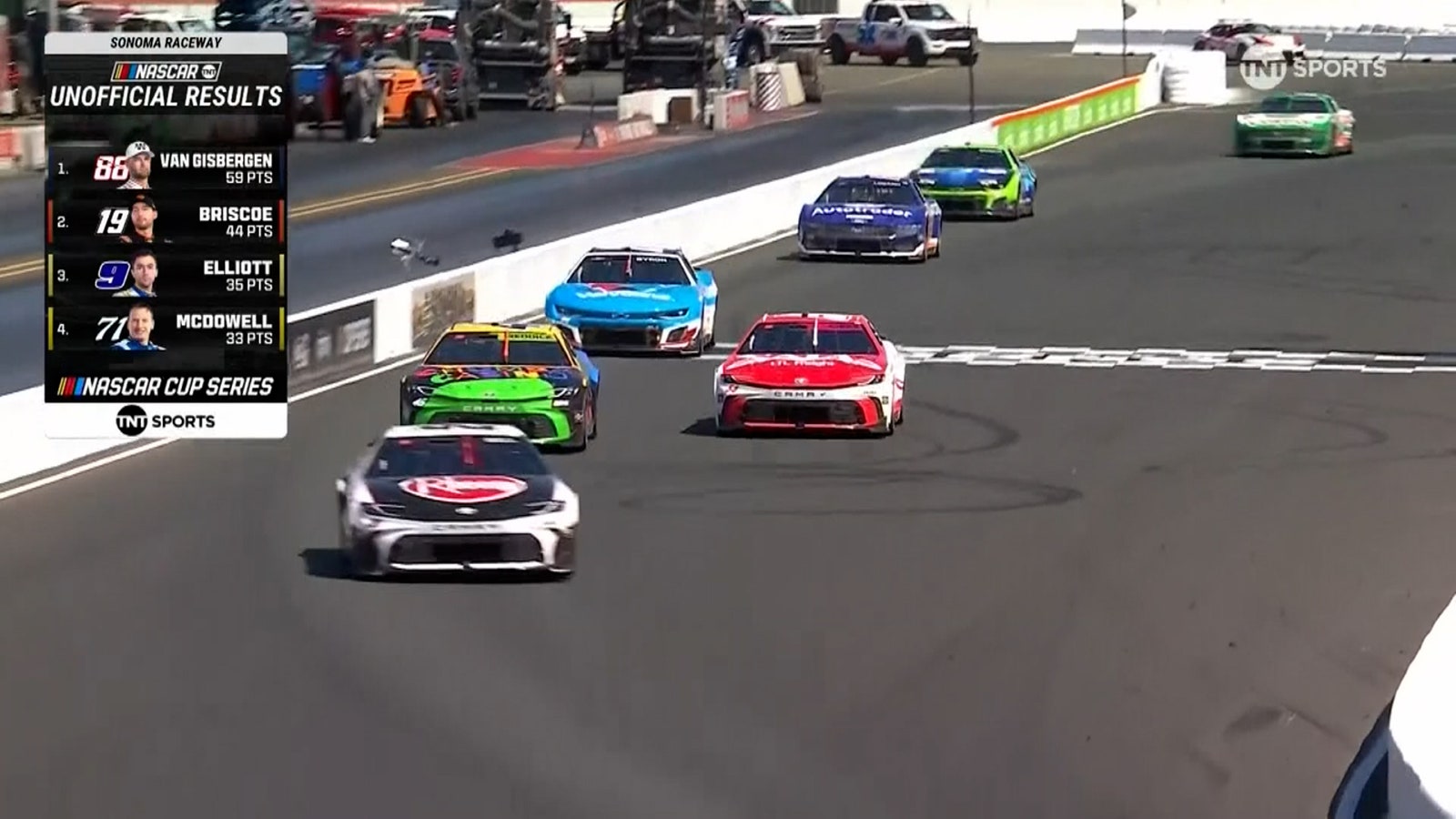 FINAL LAPS: Shane Van Gisbergen wins at Sonoma | NASCAR on FOX