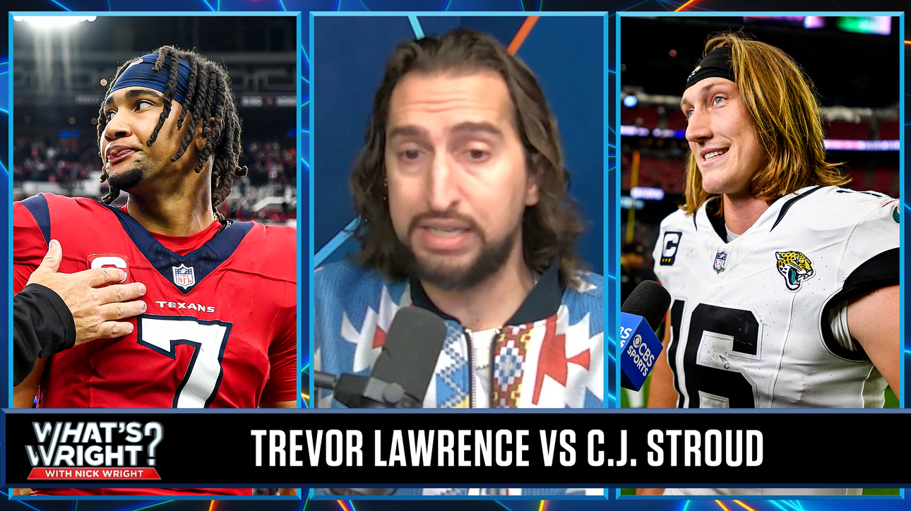 Trevor Lawrence vs. C.J. Stroud: Battle for best QB in AFC South | What’s Wright? 