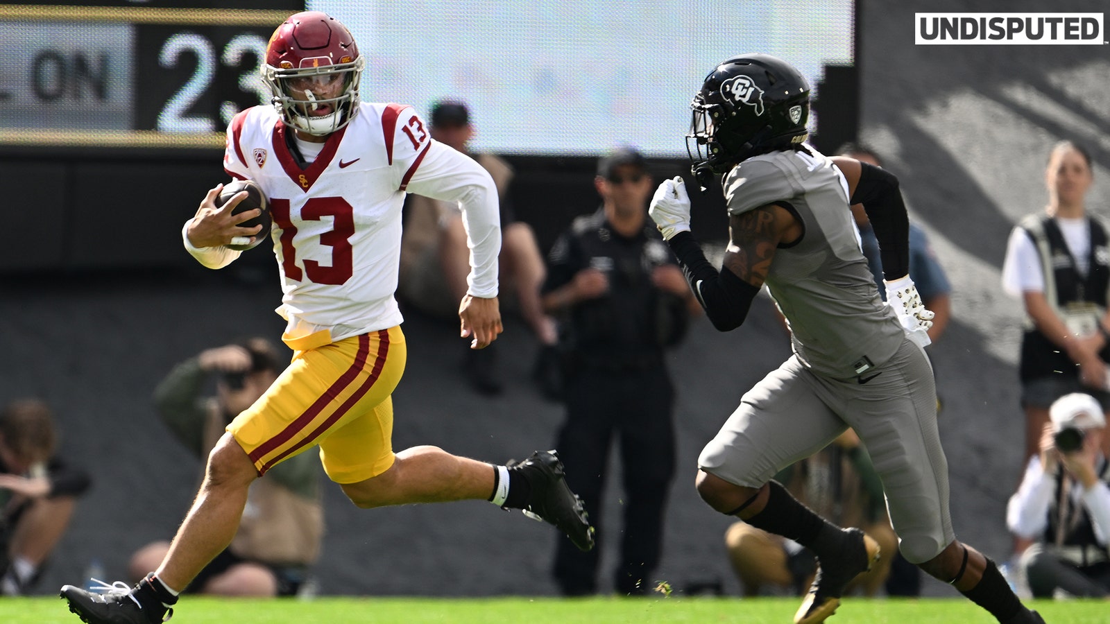 Potential No. 1 overall pick Caleb Williams throws 6 TDs as USC beats Colorado