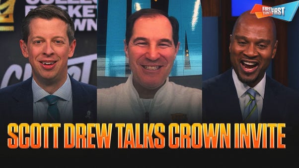 Baylor HC Scott Drew on College Basketball Crown invite, expectations for Bears, facing Minnesota in Game 2 | First Things First