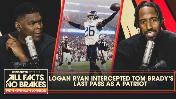 Tom Brady's last pass as Patriots QB was Intercepted by Logan Ryan | All Facts No Brakes