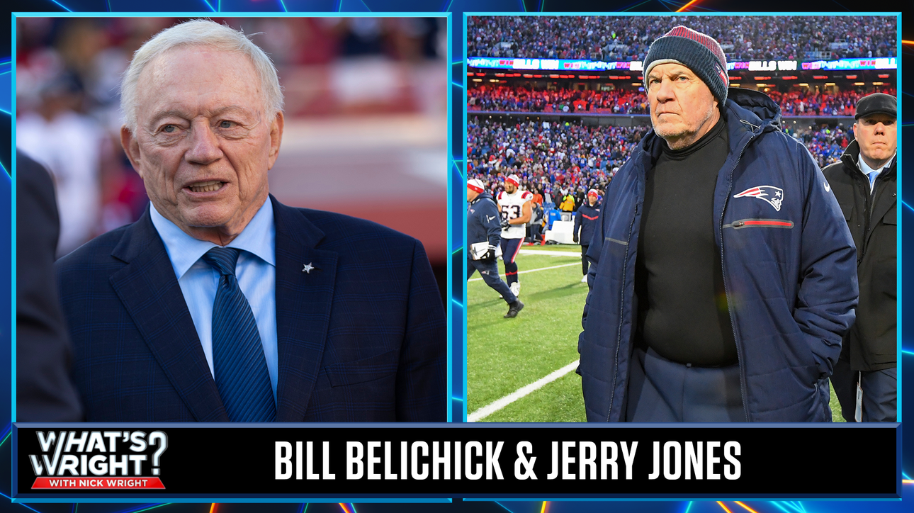 Jerry Jones hints Bill Belichick as an option for Cowboys? | What’s Wright?
