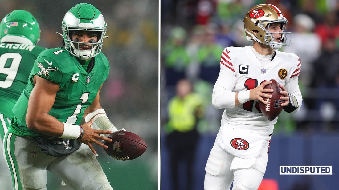 Will Eagles defend home turf vs. 49ers in NFC Championship Game rematch? | Undisputed