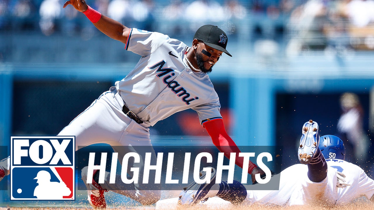 Marlins vs. Dodgers Highlights | MLB on FOX