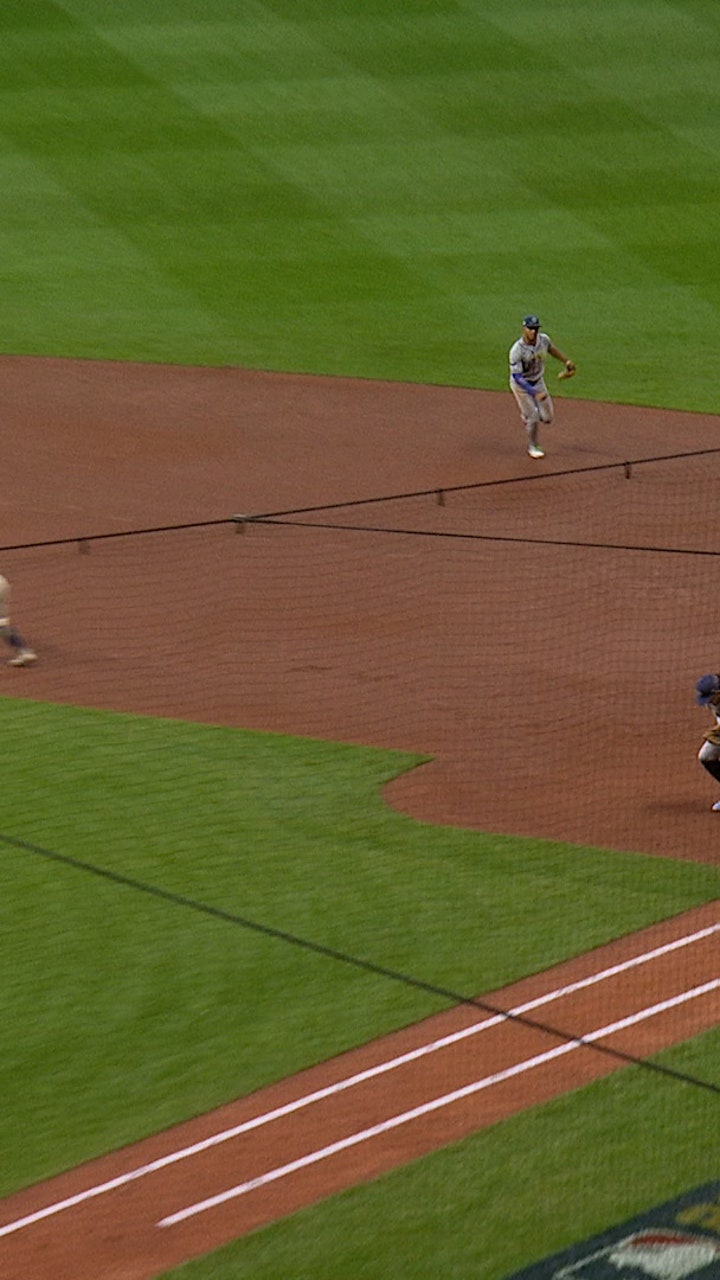 David Hamilton Reaches First, Cooper Pratt Scores Off fielding Error by ...