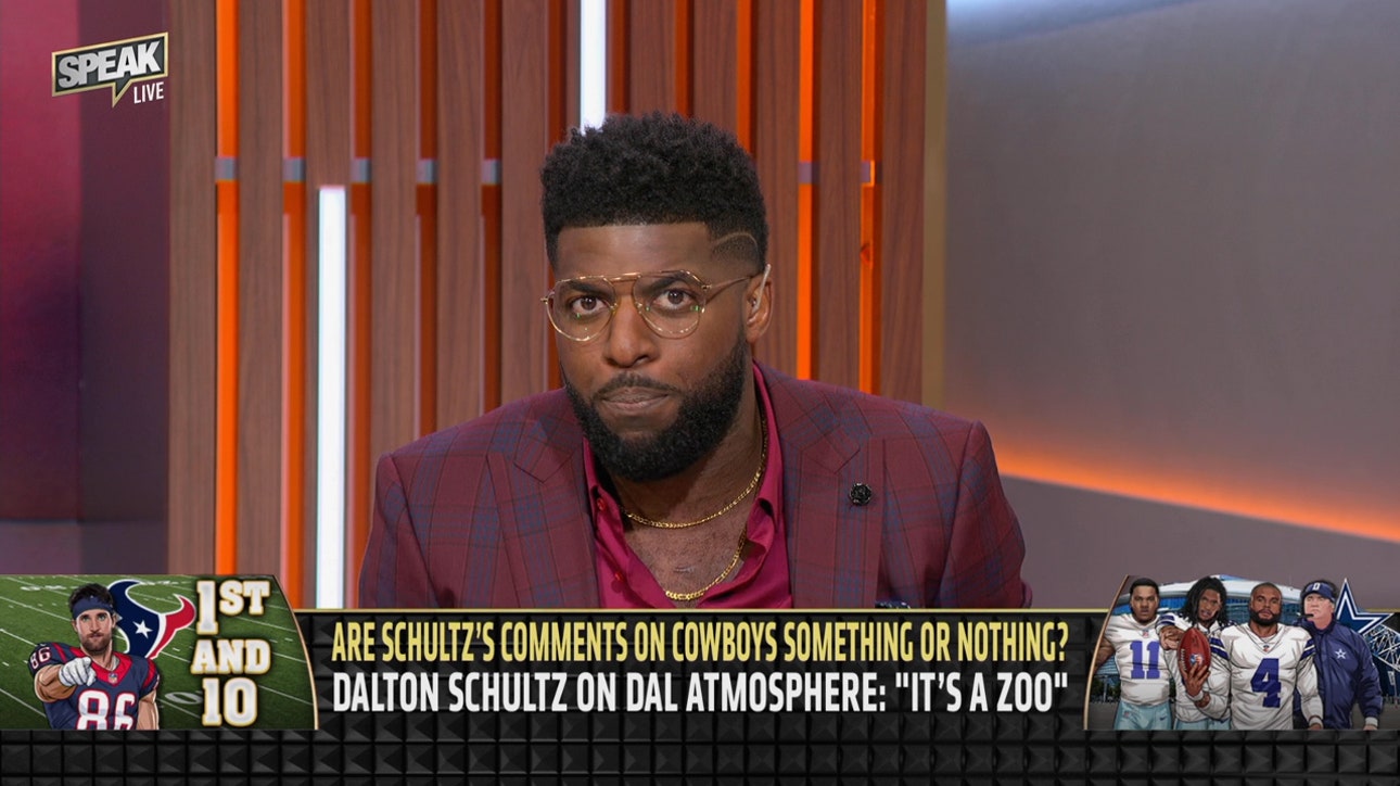 Texans TE Dalton Schultz rips Cowboys culture: 'Literally a zoo' | NFL | SPEAK