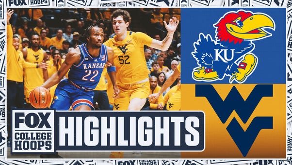 No. 22 Kansas Jayhawks vs. West Virginia Mountaineers 🏀 FOX College Hoops