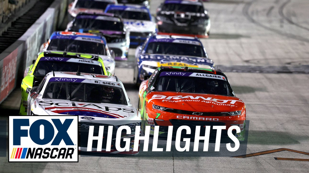 NASCAR Xfinity Series: Food City 300 Highlights | NASCAR on FOX