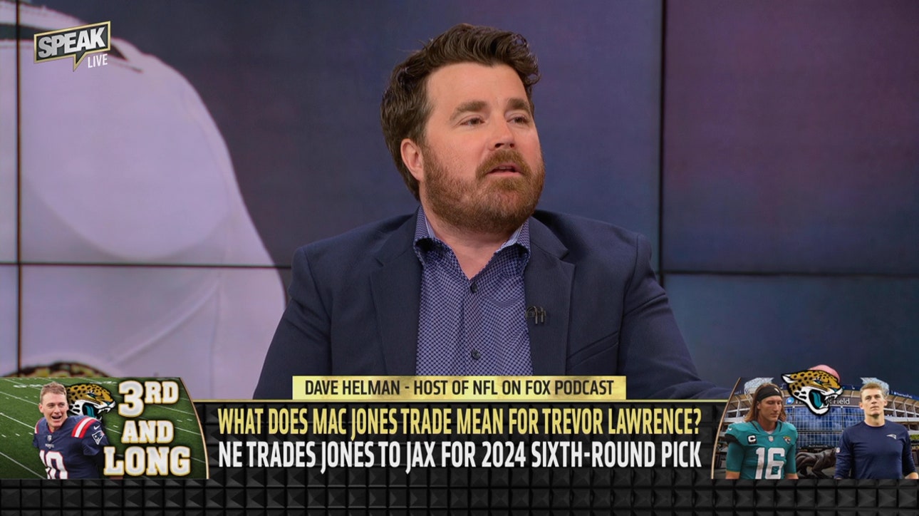 What does the Mac Jones-Jaguars trade mean for Trevor Lawrence? | NFL | SPEAK