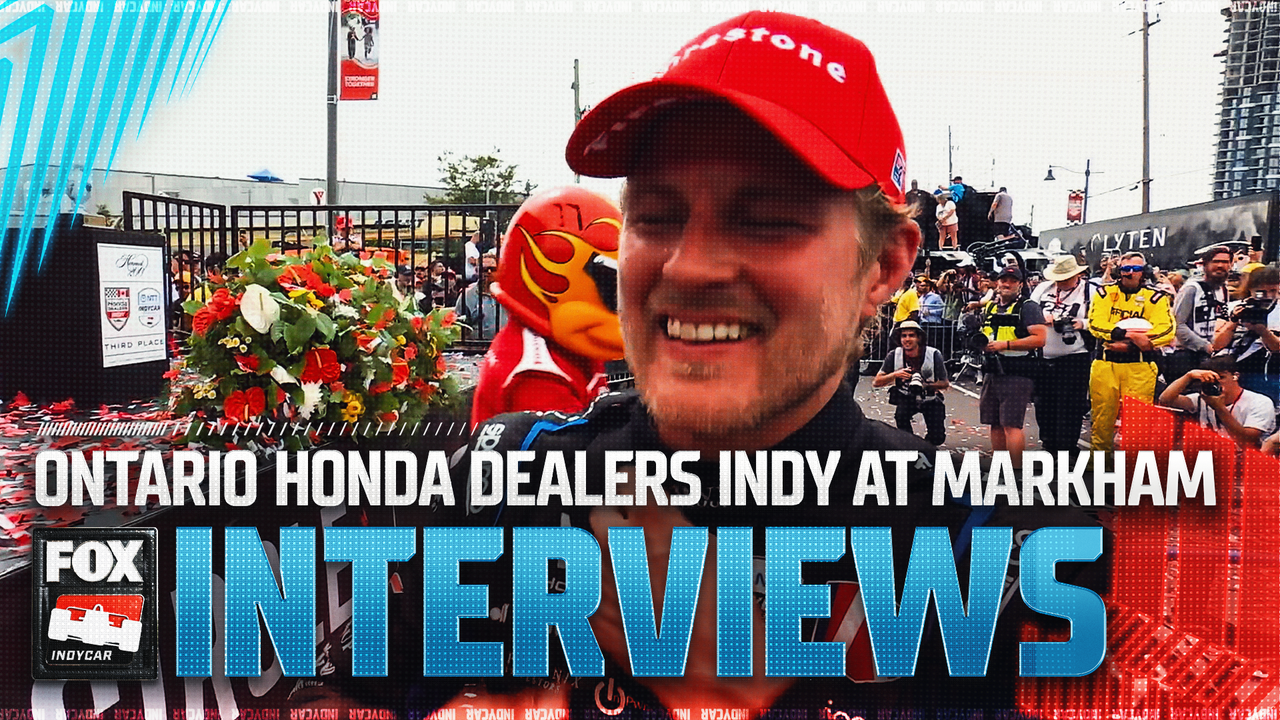 POST-RACE INTERVIEWS: Marcus Ericsson and More after Ontario Honda Dealers Indy at Markham 🎤 