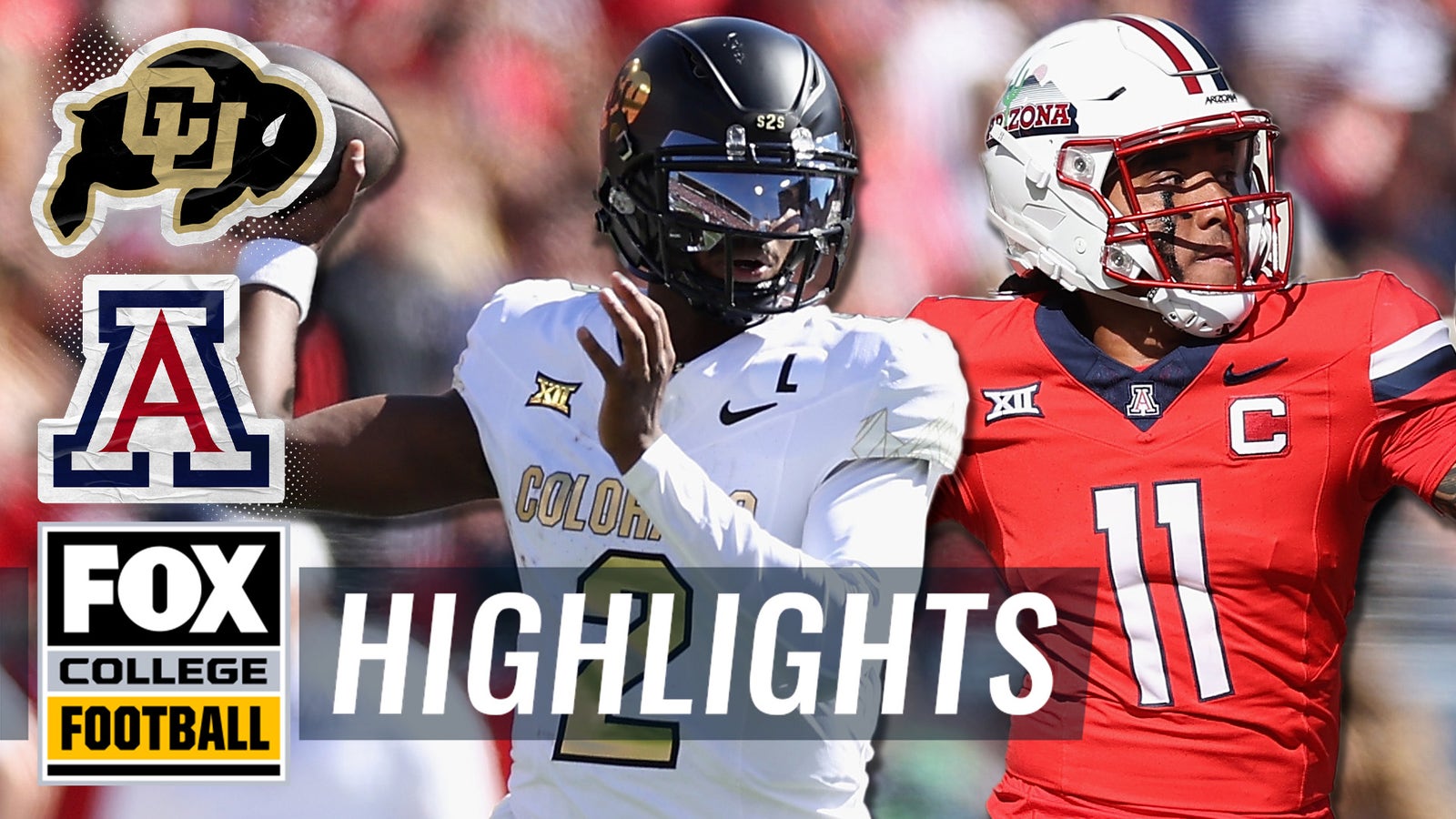 Highlights Colorado Buffaloes vs. Arizona Wildcats | FOX College Football