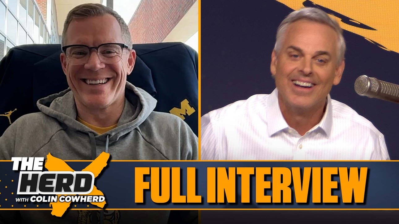 Michigan HC Dusty May on making the Final Four, facing Arizona | FULL INTERVIEW | The Herd