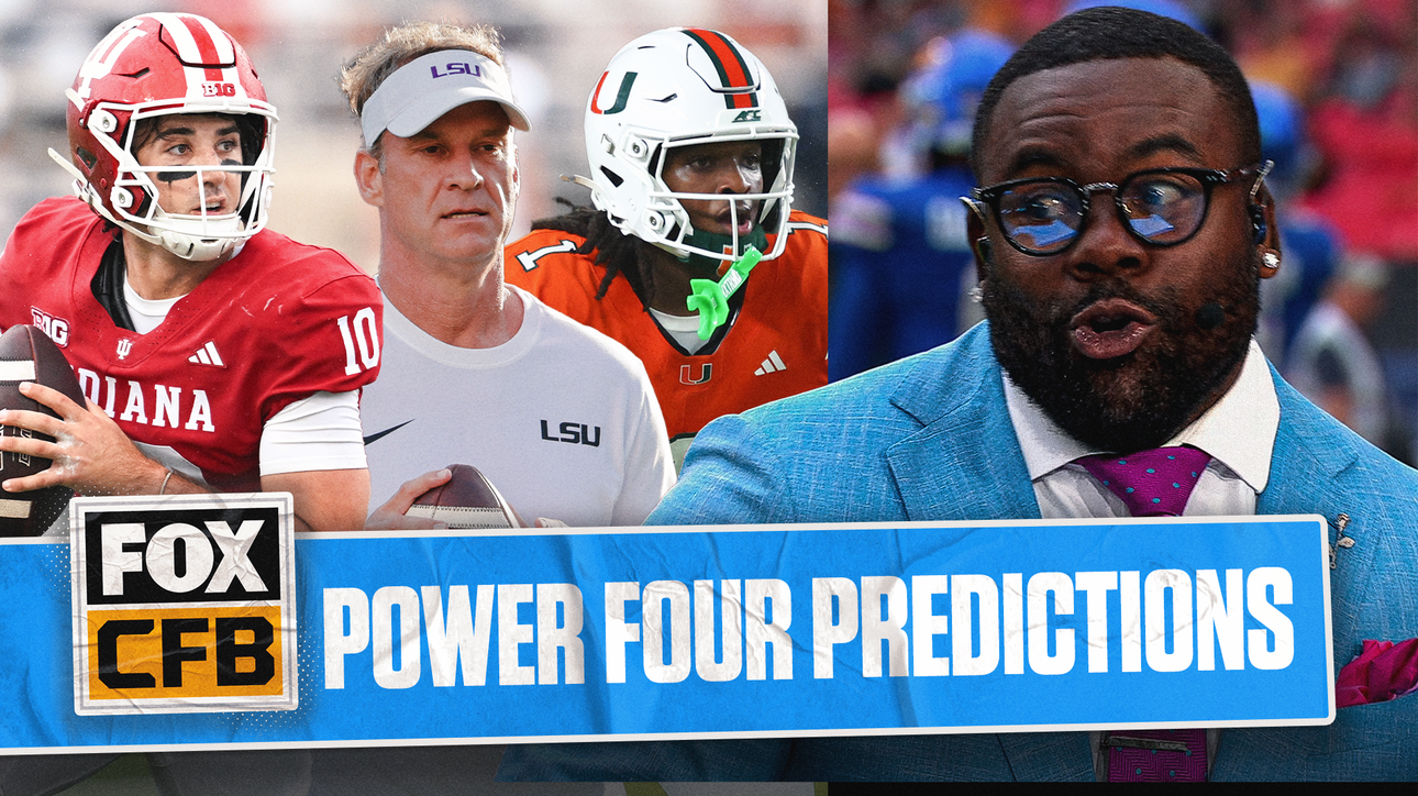 Can Indiana, Miami and LSU come on top in latest Power 4 Predictions 🏈 Big Noon Kickoff