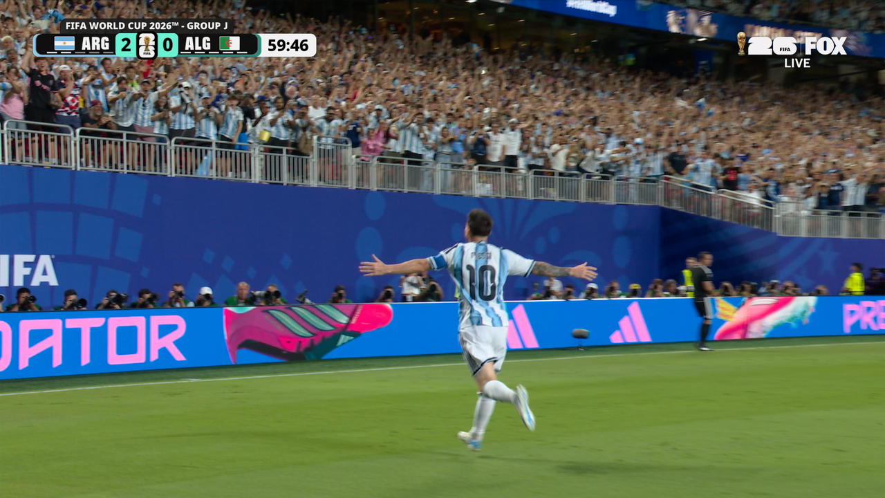 Argentina’s Lionel Messi scores goal, becoming oldest player in Men's FIFA World Cup™ History to score brace | 2026 FIFA World Cup™