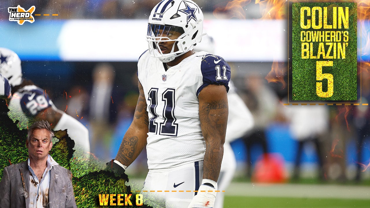 Blazin' 5: Cowboys defeat Rams, Lions blowout Raiders, Giants upset win in Week 8 l The Herd