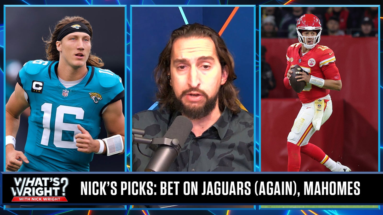 Nick's Picks: Bet on Jaguars (again), Mahomes vs. Eagles, Seahawks in Week 11