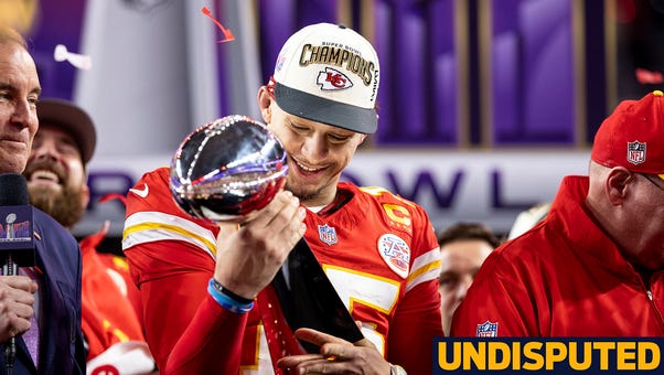 Mahomes wins 3rd Super Bowl, 2nd SB MVP: Has he closed the gap with Brady? | Undisputed